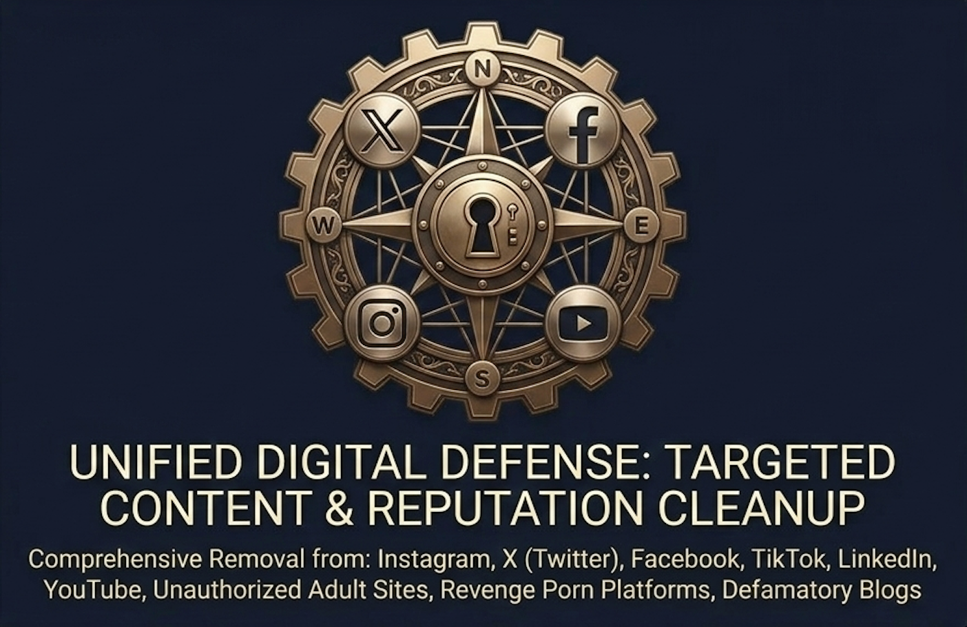 Single-Link Content Removal Service